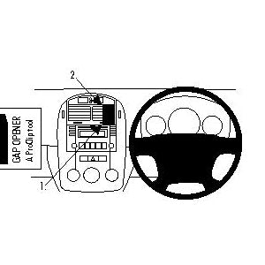 ClicOn No Holes Dash Mount for Kia Spectra 07-09