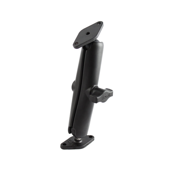 RAM 1" Ball Mount with Long Arm & 2/Diamond Bases (RAM-B-102U-C)