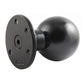RAM® Large Round Plate with Ball & Steel Reinforced Bolt (RAM-E-202U-IN1)