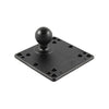 RAM 4.75" Square Base with VESA Hole Patterns & 1.5" Ball (RAM-246-AD1U)