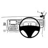 ClicOn No Holes Dash Mount for Mitsubishi Outlander 13-17