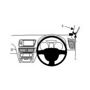 ClicOn No Holes Dash Mount for Audi Q5 09-14