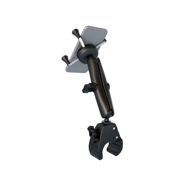 RAM® X-Grip® Phone Mount with RAM® Tough-Claw™ Small Clamp Base (RAM-B-400-C-UN7U)