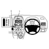 ClicOn No Holes Dash Mount for Fiat Scudo 07-14