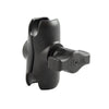 RAM Short Double Socket Arm for B Size 1" Balls (RAM-B-201U-A)