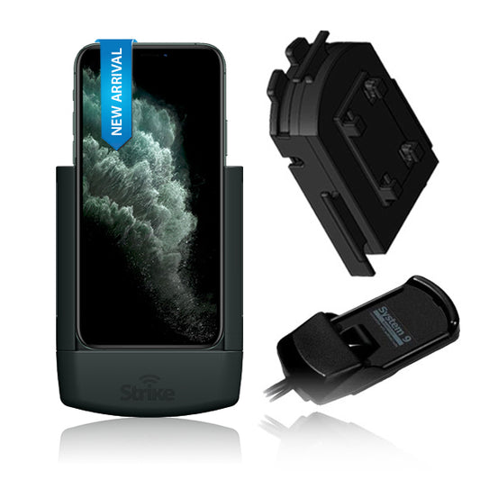 iPhone 11 Pro Solution for Bury System 9 with Strike Alpha Cradle & Adapter