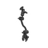 RAM® Tough-Claw™ with Ratchet Extension Arm and Double Ball Mount (RAP-418-400-PA-202U)