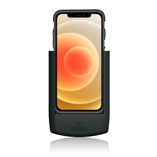 Strike Alpha Apple iPhone 12 Car Cradle with Strike Rugged Case Bundle