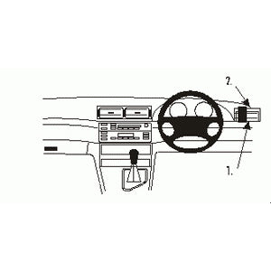 ClicOn No Holes Dash Mount for BMW 3 Series M3 E46 98-04