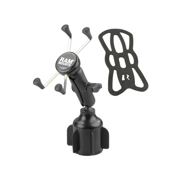 RAM® X-Grip® Large Phone Mount with RAM® Stubby™ Cup Holder Base (RAP-B-299-4-UN10U)