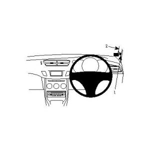 ClicOn No Holes Dash Mount for Citroen DS3 10-14