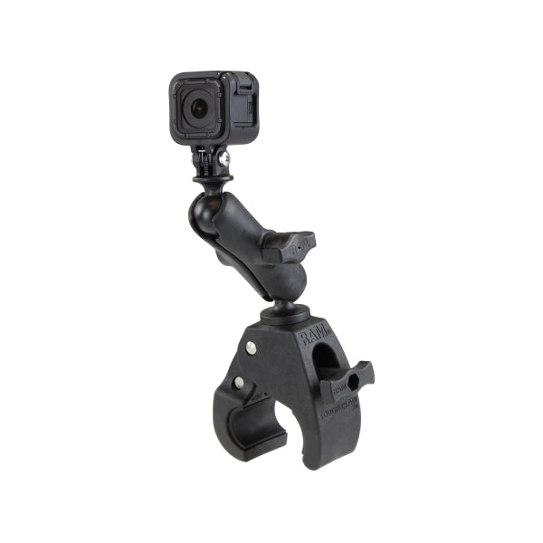 RAM® Tough-Claw™ Medium Clamp Mount with Universal Action Camera Adapter (RAP-B-404-GOP1U)