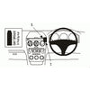 ClicOn No Holes Dash Mount for Mazda 6 02-07