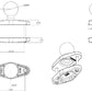RAM 4"Clamp Base with D Size Ball (RAM-D-247U-4)