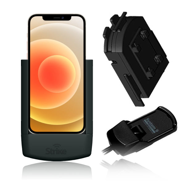iPhone 12 Solution for Bury System 9 with Strike Alpha Cradle & Adapter