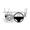 ClicOn No Holes Dash Mount for Hyundai i30 08-12