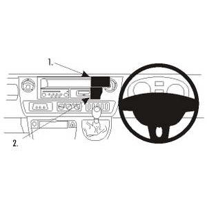 ClicOn No Holes Dash Mount for Renault Master 04-10