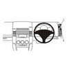 ClicOn No Holes Dash Mount for Mazda 5 05-10