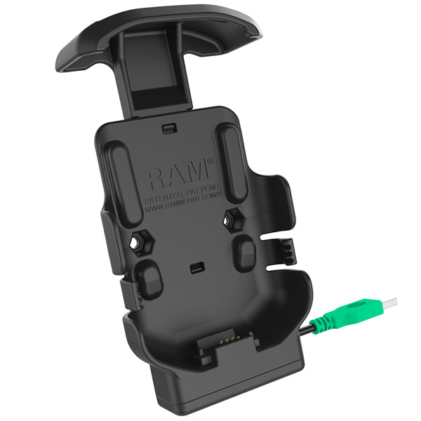 RAM  Form-Fit Powered  Cradle  for  Zebra  TC51 52 56 & 57 (RAM-HOL-ZE6U)