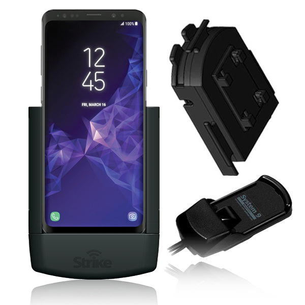 Samsung Galaxy S9 Plus Solution for Bury System 9 with Strike Alpha Cradle & Adapter