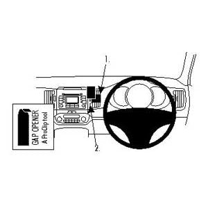 ClicOn No Holes Dash Mount for Kia Sportage 11-14