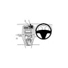 ClicOn No Holes Dash Mount for Toyota Corolla 07-12