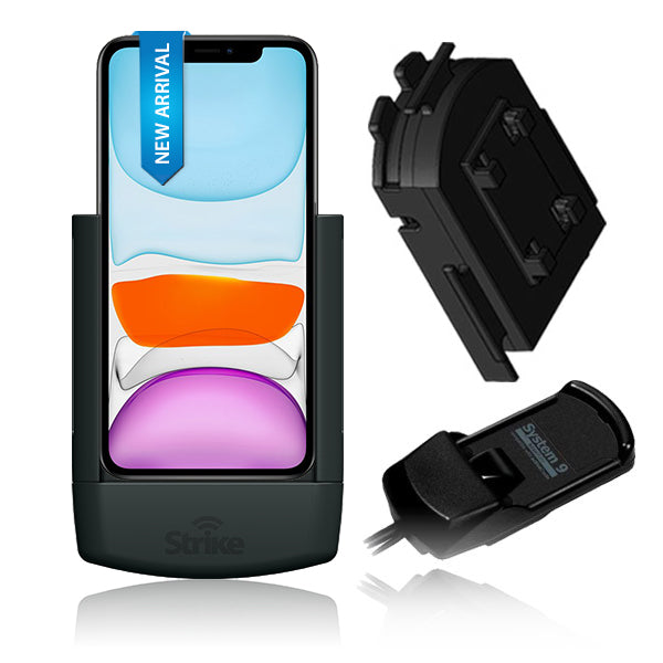 iPhone 11 Solution for Bury System 9 with Strike Alpha Cradle & Adapter