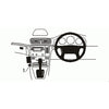 ClicOn No Holes Dash Mount for Volvo S80 99-06