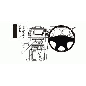 ClicOn No Holes Dash Mount for Jeep Grand Cherokee 05-07