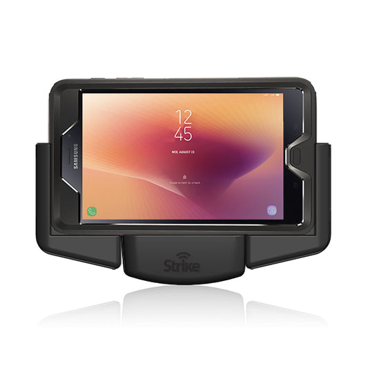 Samsung Tab A 8" (2017) Magnetic Charging Car Cradle for Otterbox Case (Landscape)