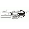 ClicOn No Holes Dash Mount for BMW 3 Series M3 E36 91-98