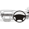 ClicOn No Holes Dash Mount for Citroen C4 Picasso NEW 13-14