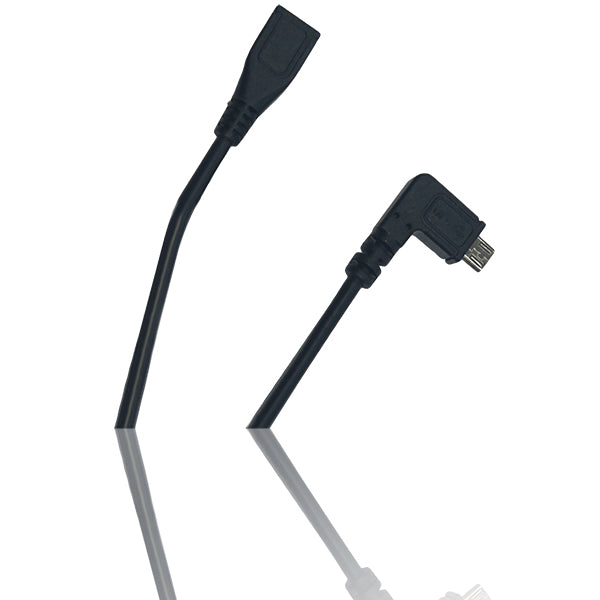 L Shaped Micro USB Male to USB Male Cable