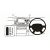ClicOn No Holes Dash Mount for Toyota Prius 04-09