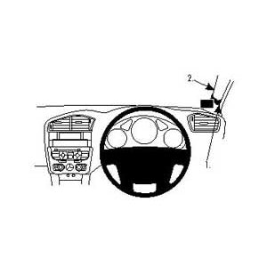 ClicOn No Holes Dash Mount for Citroen DS4 11-14