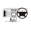 ClicOn No Holes Dash Mount for Mercedes Benz CLS-Class 05-10
