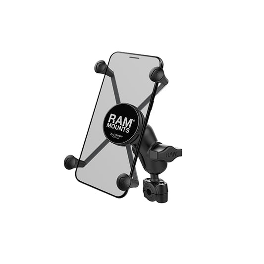 RAM® X-Grip® Large Phone Mount with RAM® Torque™ Small Rail Base (RAM-B-408-37-62-A-UN10)