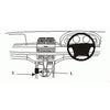 ClicOn No Holes Dash Mount for BMW X5 01-06