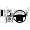 ClicOn No Holes Dash Mount for Volvo XC60 09-10