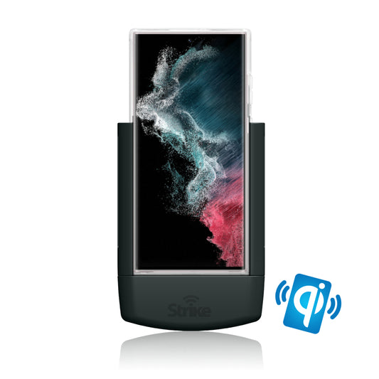 Samsung Galaxy S22 Ultra Wireless Charging Car Phone Holder with Strike Case DIY