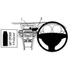 ClicOn No Holes Dash Mount for Honda Accord 09-12