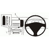 ClicOn No Holes Dash Mount for Subaru Outback 07-09