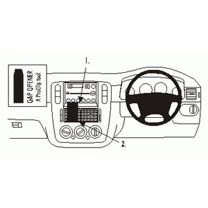 ClicOn No Holes Dash Mount for Ford Explorer 02-05