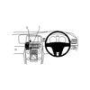 ClicOn No Holes Dash Mount for Volvo V60 / S60 11-14