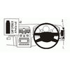 ClicOn No Holes Dash Mount for Volkswagen Touareg 11-14