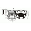 ClicOn No Holes Dash Mount for Fiat Ducato 07-14