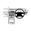 ClicOn No Holes Dash Mount for Mercedes Benz E-Class Sedan 09-14