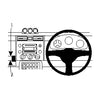ClicOn No Holes Dash Mount for Toyota FJ Cruiser 07-14