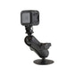 RAM® Flex Adhesive Double Ball Mount with Action Camera Adapter (RAP-B-378-202U-GOP1)