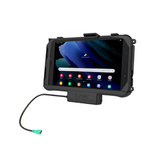 RAM® EZ-Roll'r™ Powered Cradle for Samsung Tab Active3 and Tab Active2 (RAM-HOL-SAM60PU)